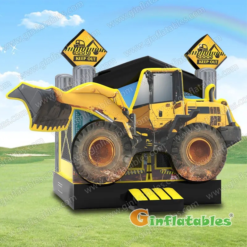 GB-011 Excavator Bounce House