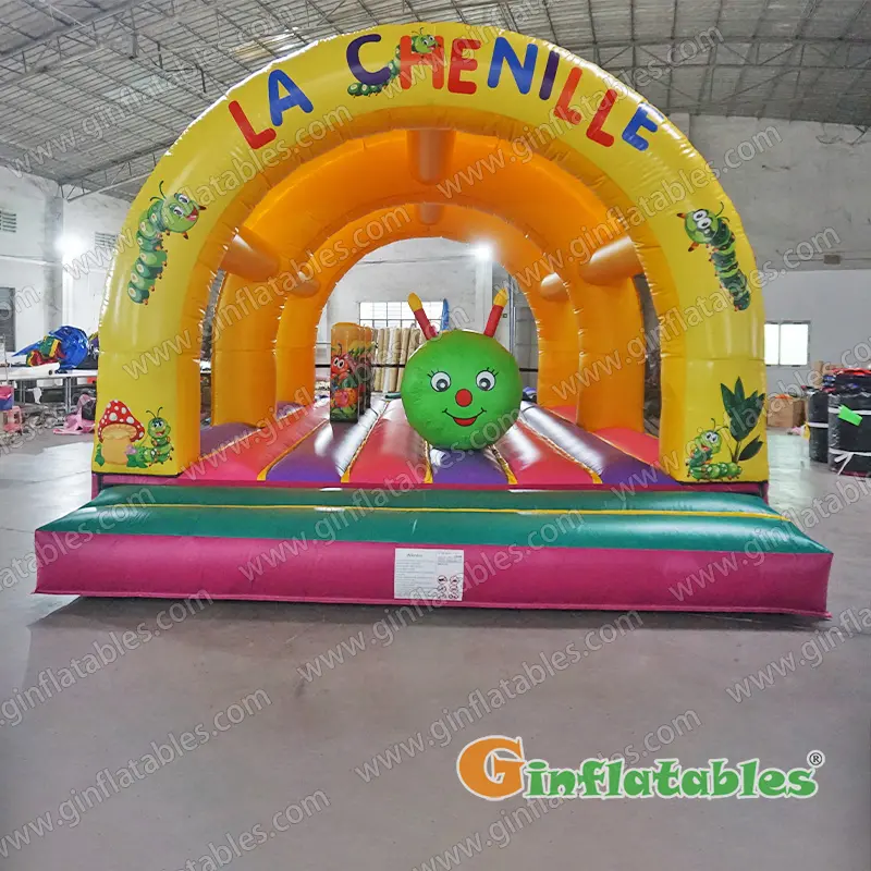 GB-086 Caterpillar bouncy castle