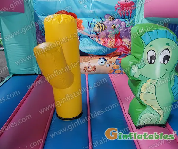 GB-140 Mermaid bounce house