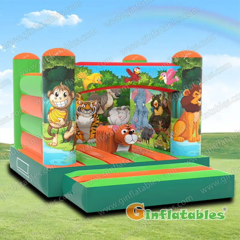 GB-190 Jungle bounce house