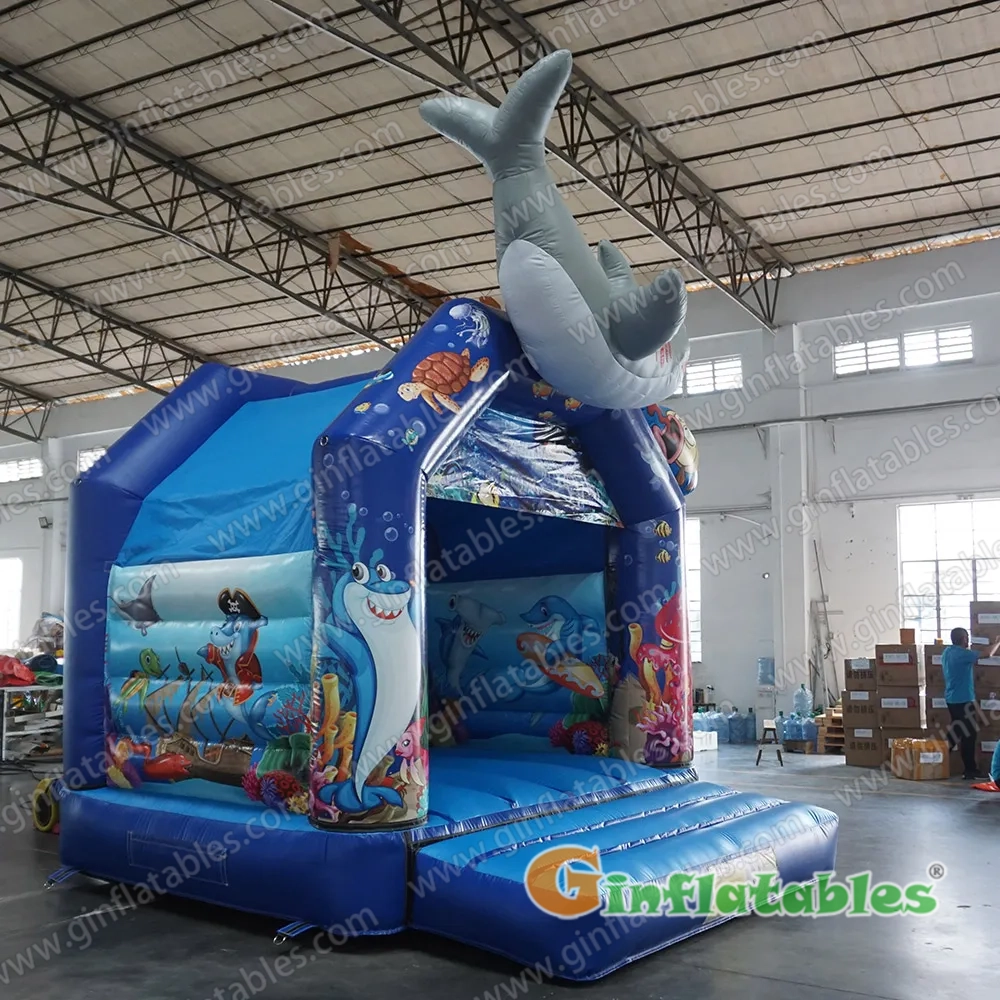 GB-193 Shark inflatable bouncers