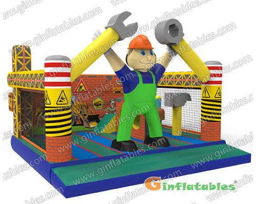 GB-310 Engineer bounce houses