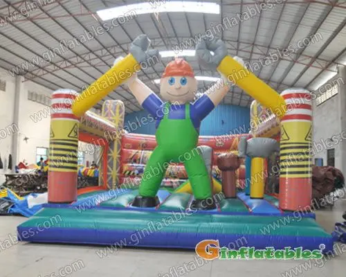 GB-310 Engineer bounce houses