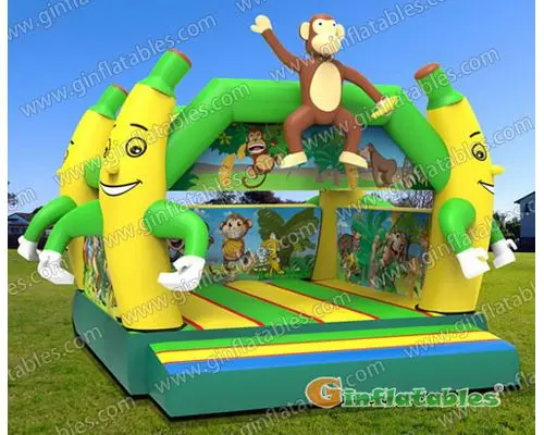 GB-319 Monkey jumping castle inflatable