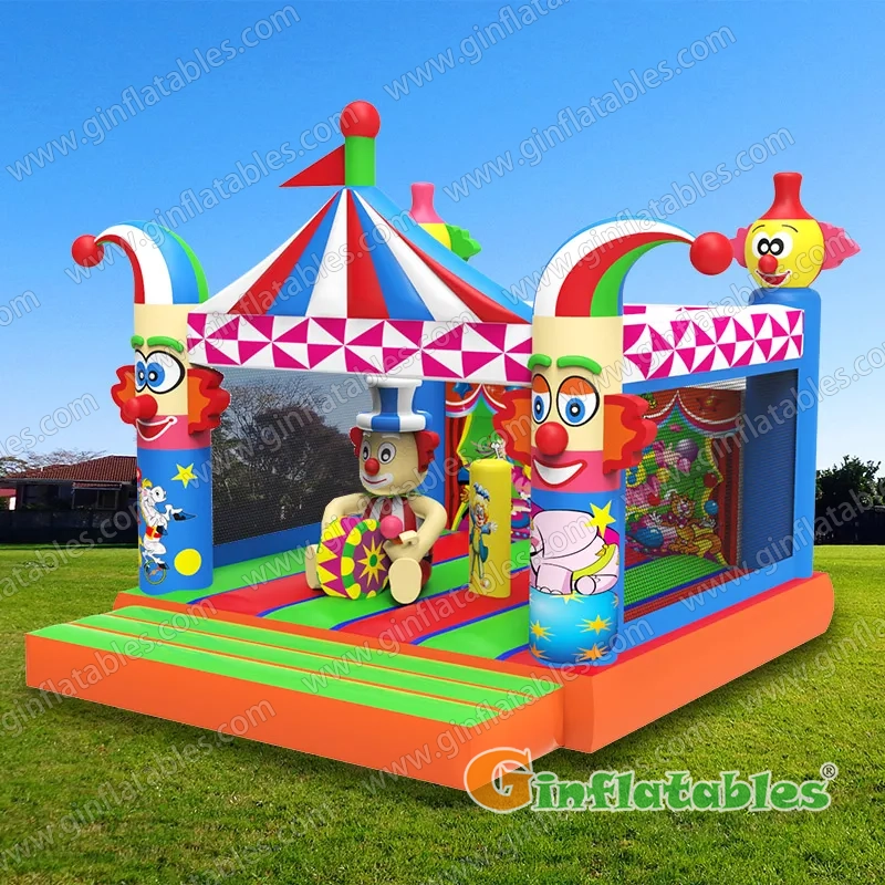 GB-326 Circus bounce house combo
