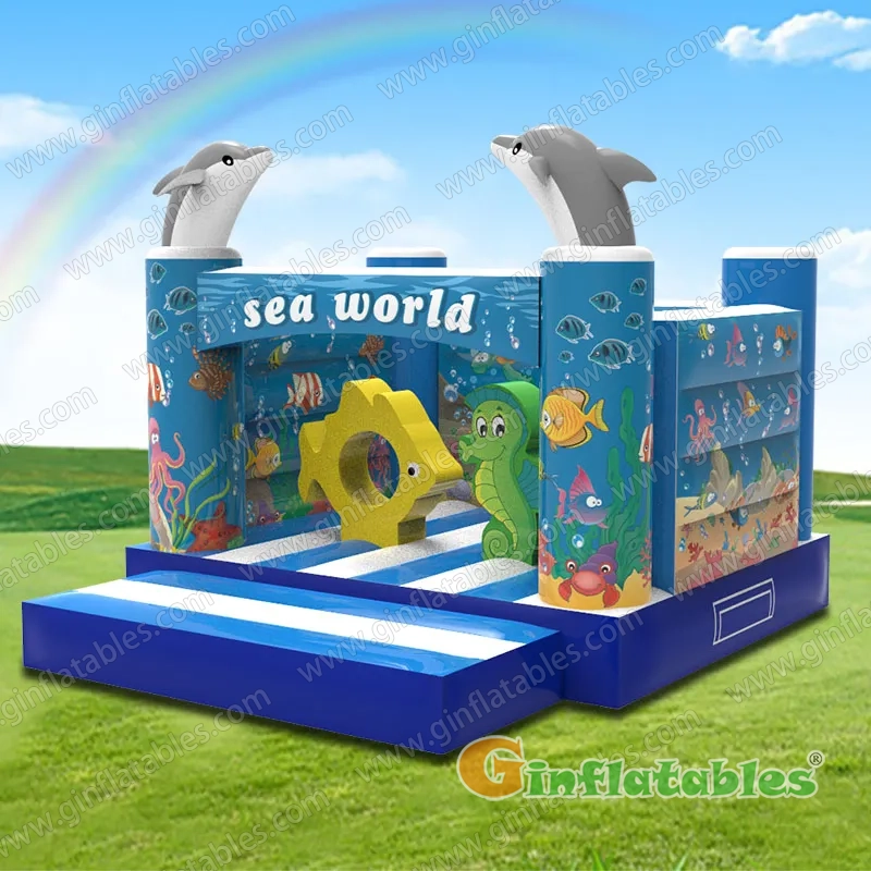 GB-361 Sea world bounce house