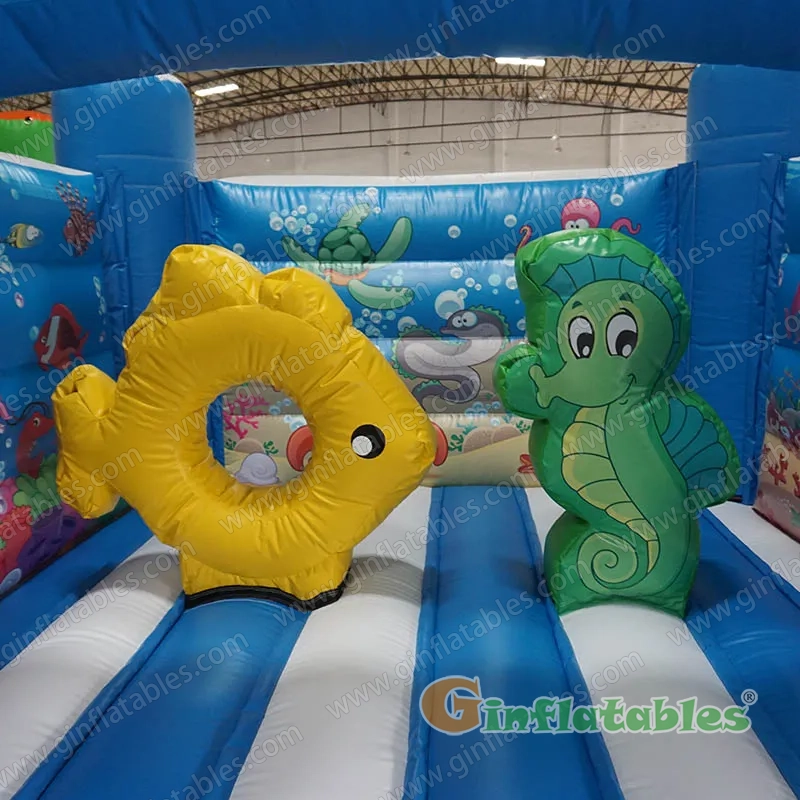 GB-361 Sea world bounce house