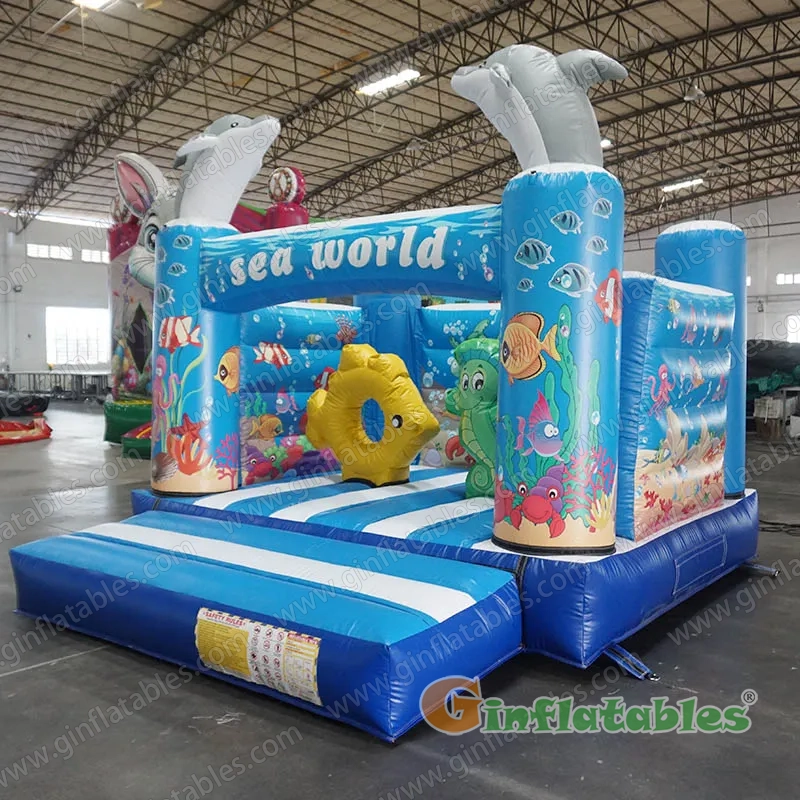 GB-361 Sea world bounce house
