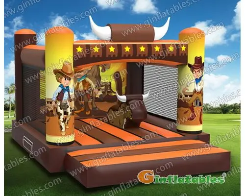 GB-380 Cowboy bounce house