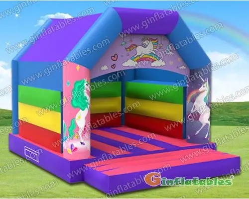GB-394 Unicorn bounce house