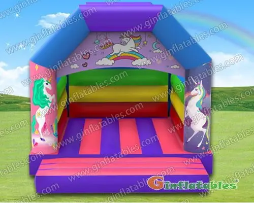 GB-394 Unicorn bounce house