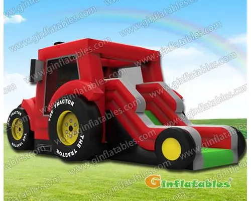 GB-399 Tractor bounce house combo