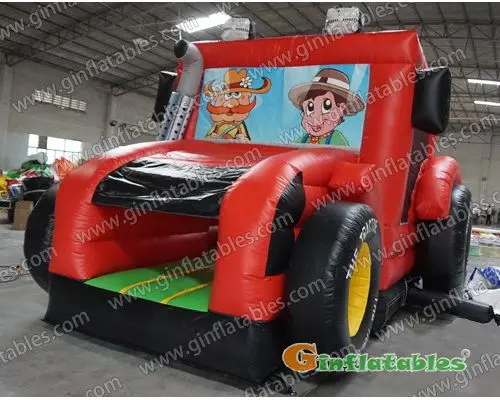 GB-399 Tractor bounce house combo