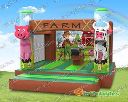 GB-408 Farm bounce house