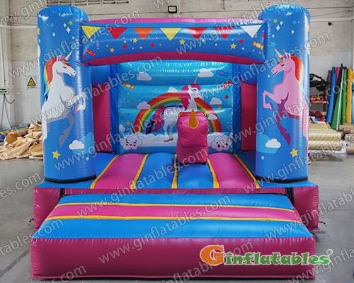 GB-453 Unicorn bouncy castle