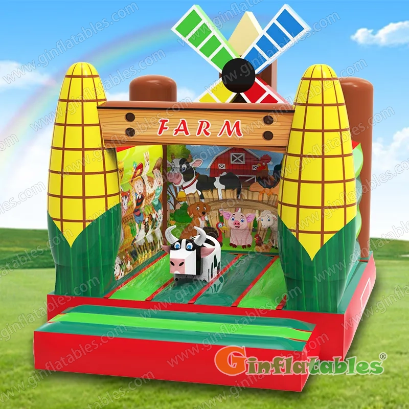 GB-477 Farm bounce house 