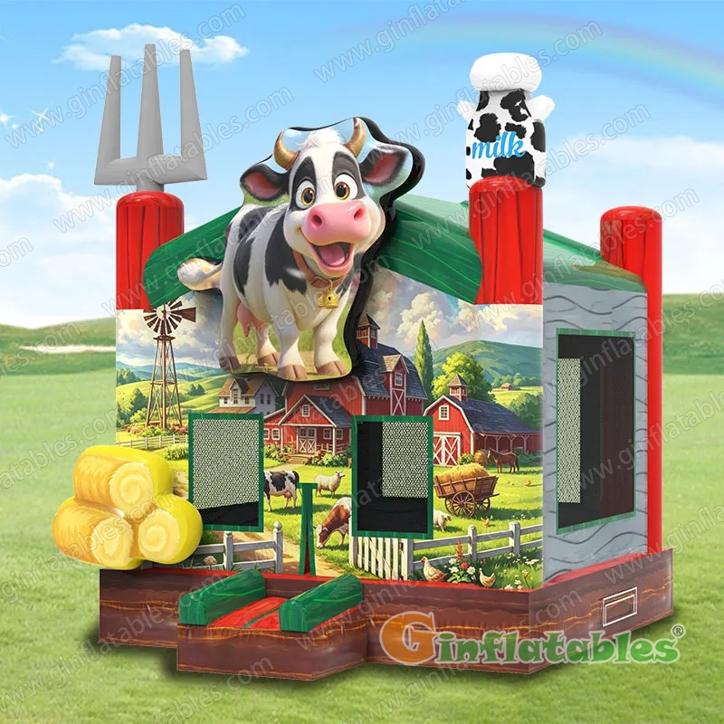 GB-492 Farm Bounce House