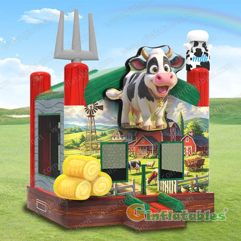GB-492 Farm Bounce House