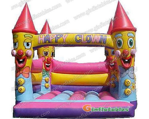 GC-121 Happy clown castle inflatable