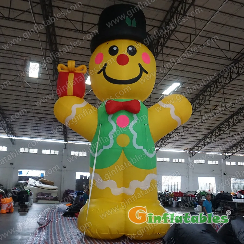 GCAR-071 Inflatable Gingerbread man