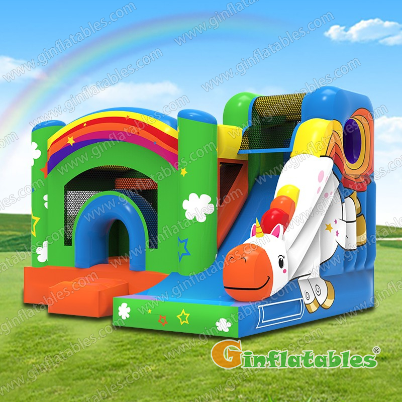 GCO-023 Unicorn inflatable combo