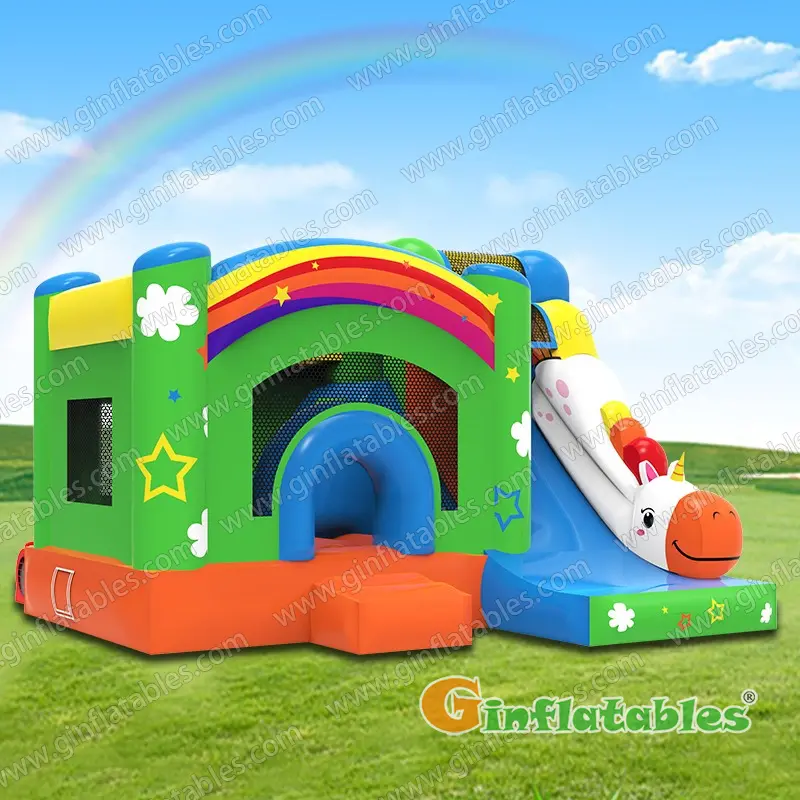 GCO-023 Unicorn inflatable combo