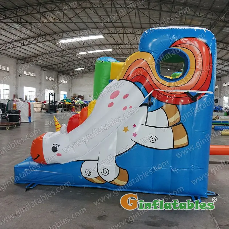 GCO-023 Unicorn inflatable combo