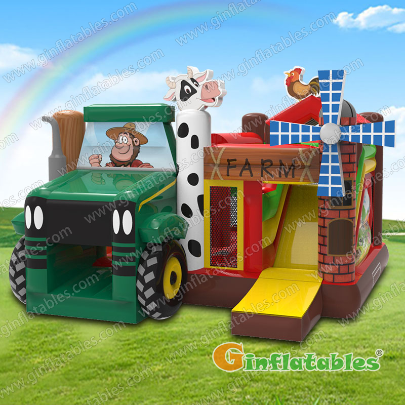 GCO-040 Farm inflatable combo 