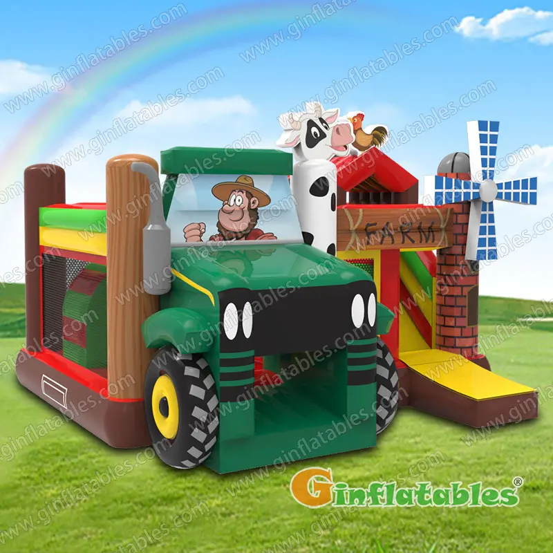 GCO-040 Farm inflatable combo 