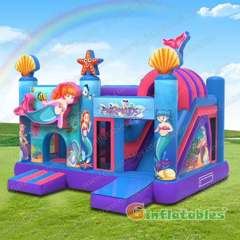 GCO-047 3D mermaid inflatable combo 