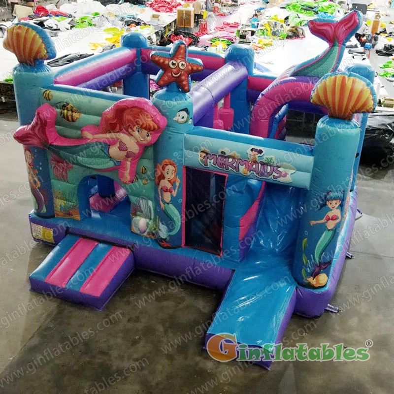 GCO-047 3D mermaid inflatable combo 