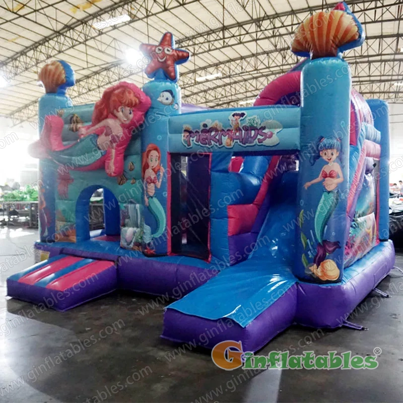 GCO-047 3D mermaid inflatable combo 