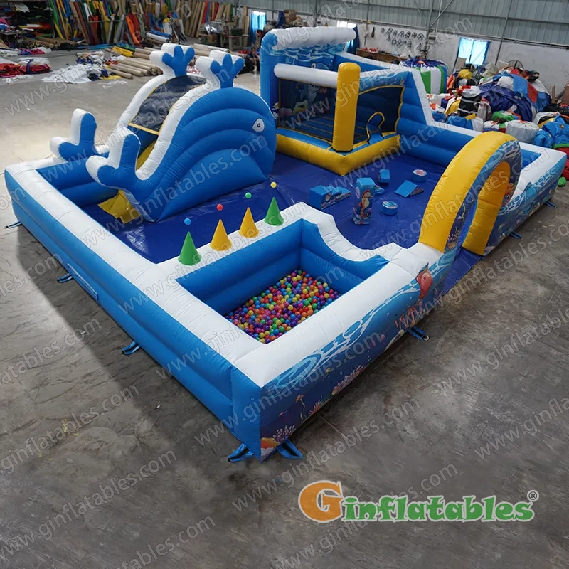 GF-114 Ocean indoor playland with softplay and ball pond