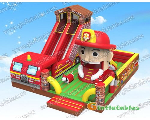 GF-128 Firestation playground with moving mouth