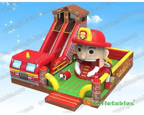 GF-128 Firestation playground with moving mouth