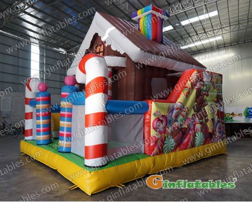 GF-133 Chocolate bounce house