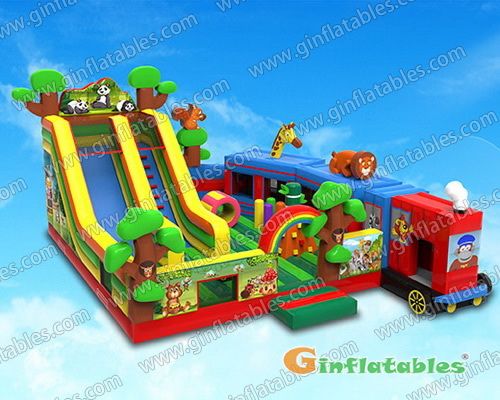 GF-155 Rainforest train playpark