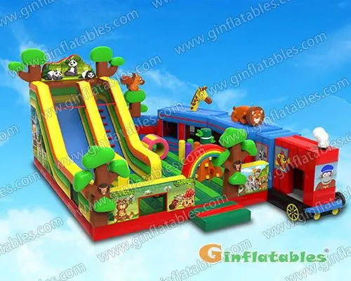 GF-155 Rainforest train playpark