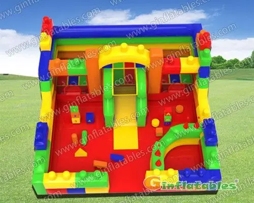 GF-160 Building blocks playground with softplay