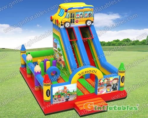 GF-167 School bus playground