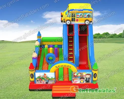 GF-167 School bus playground