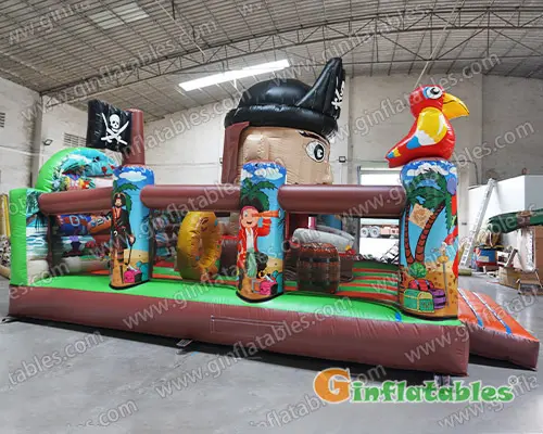 GF-176 Pirate funland with moving mouth