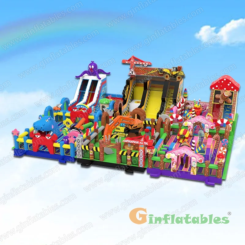 GF-196 Inflatable play park