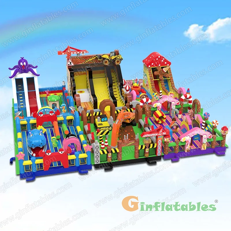 GF-196 Inflatable play park