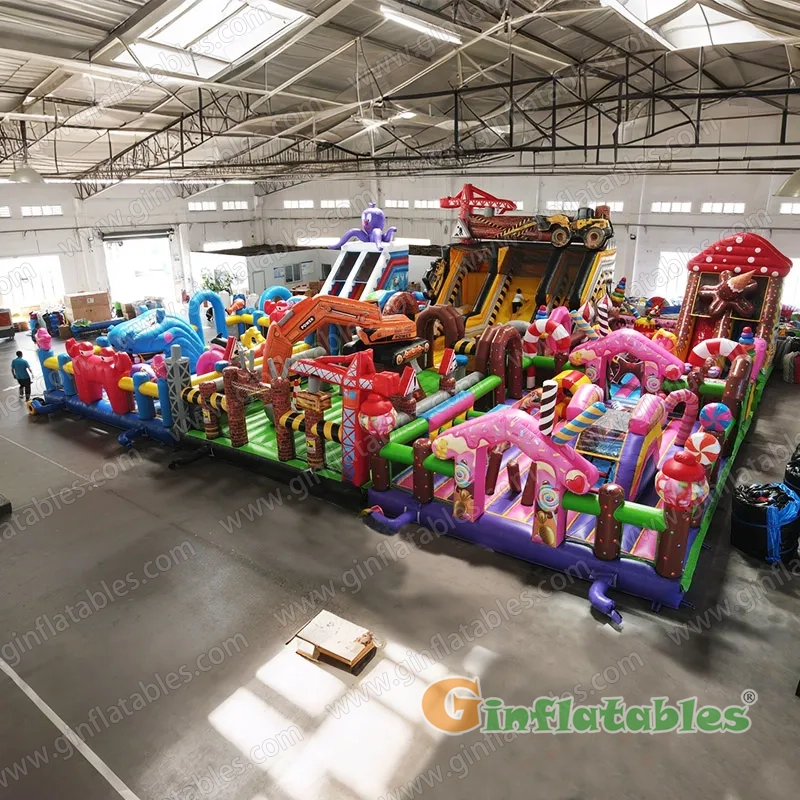 GF-196 Inflatable play park
