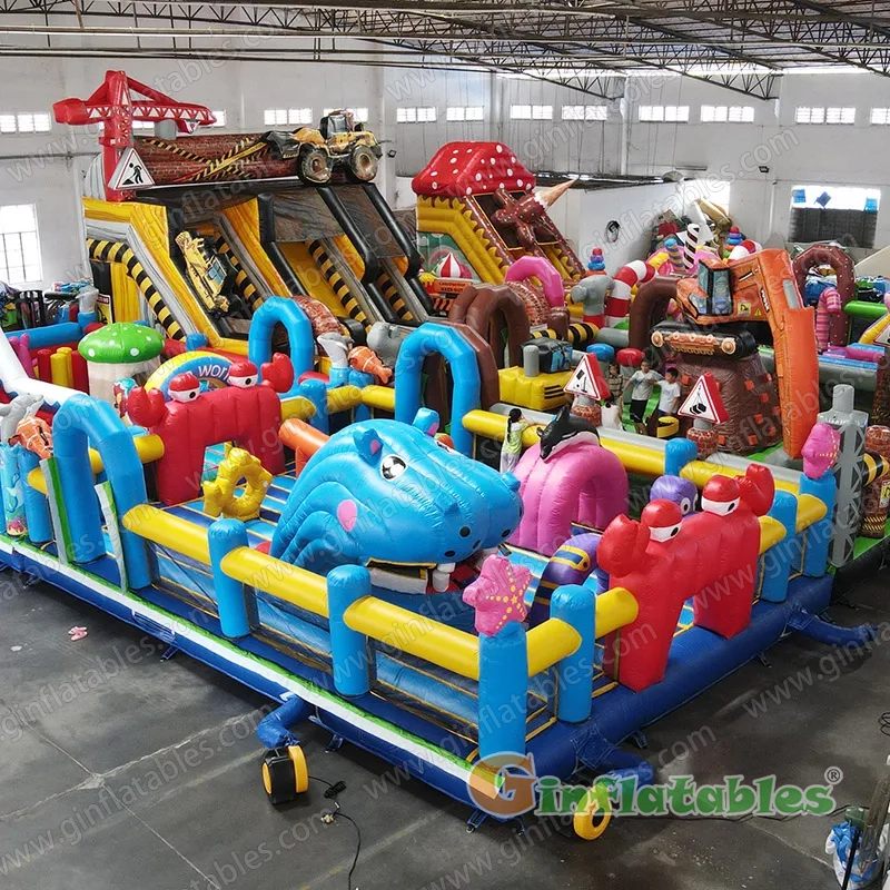 GF-196 Inflatable play park