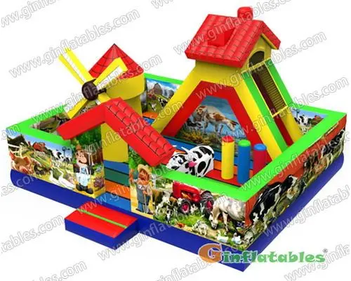 GF-080 Inflatable farm funland