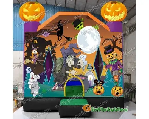 GH-012 Halloween bounce house