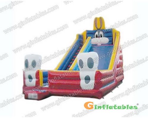 GH-004 Aufblasbare Blaue Bunny Slide