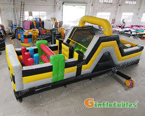 GO-019 Inflatable ninja warrior course
